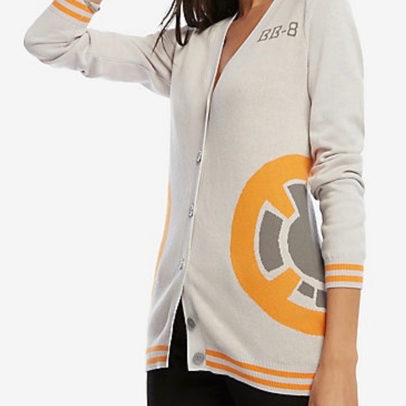 Sweaters - Star Wars BB-8 boyfriend cardigan NWT Sweaters - Star Wars BB-8 boyfriend cardigan NWT